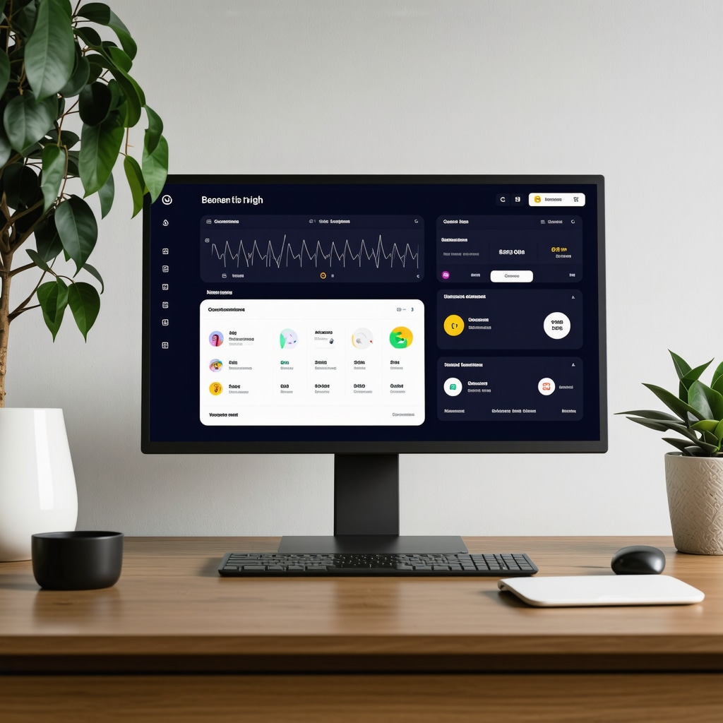 Digital health interface showing continuous glucose monitoring and dosing adjustments for Ozempic treatment