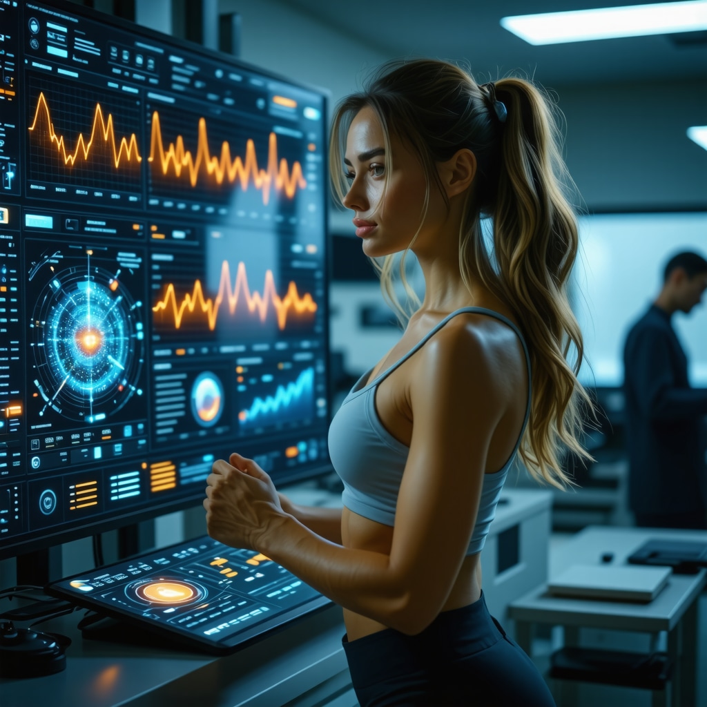 Digital health dashboard showing AI analytics for personalized Ozempic treatment