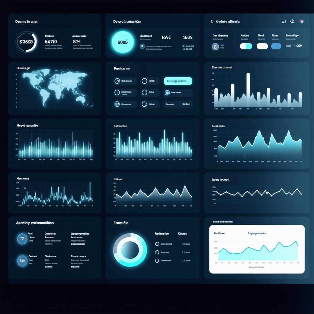 Digital health interface showing patient biomarker monitoring and AI-based Ozempic dose optimization