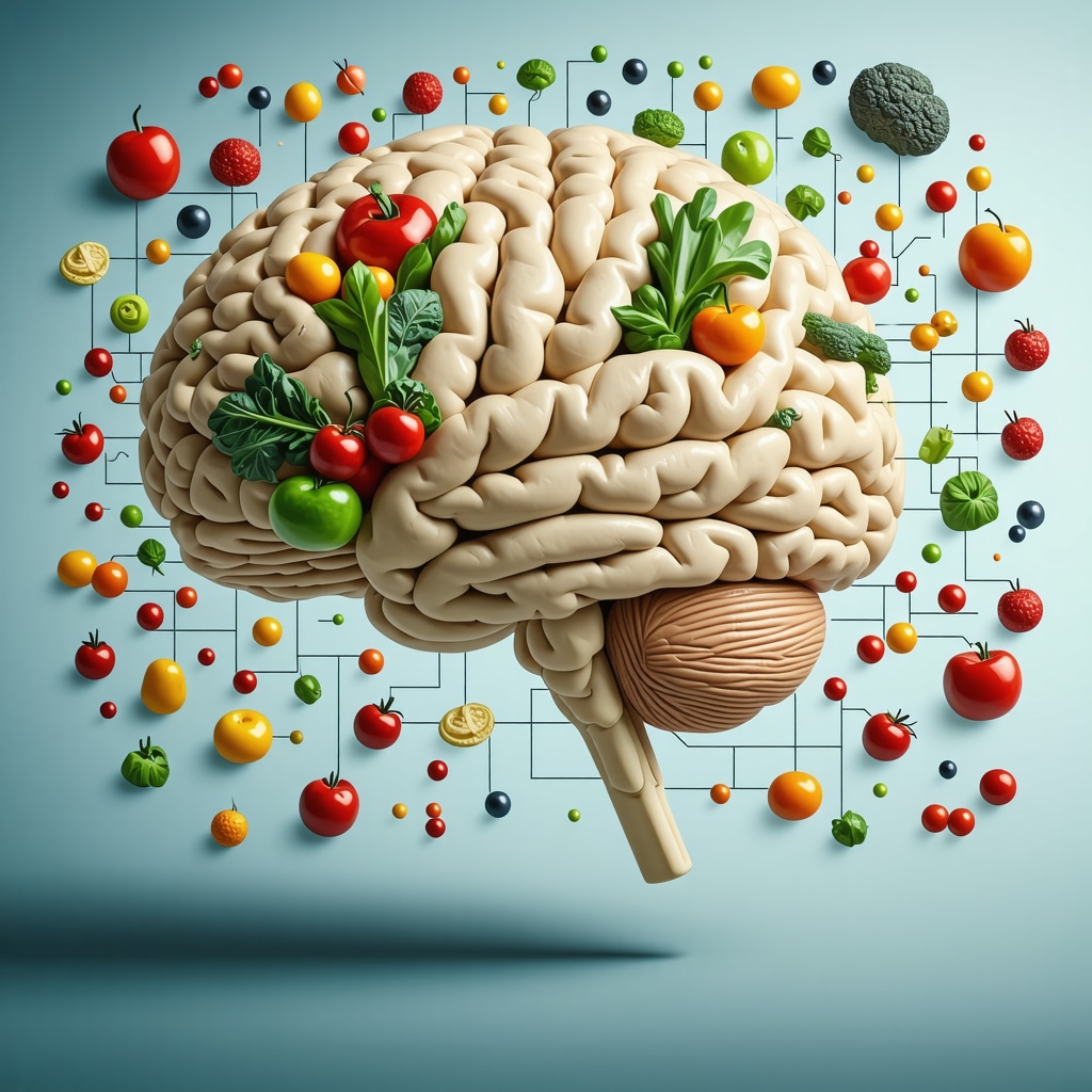 Diagram showing brain regions linked to appetite control alongside icons for diet, exercise, and medical supervision
