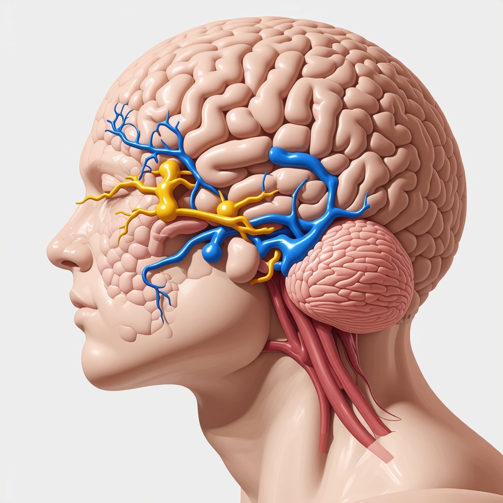 Medical illustration of Ozempic binding to GLP-1 receptors with fat reduction and metabolism pathways