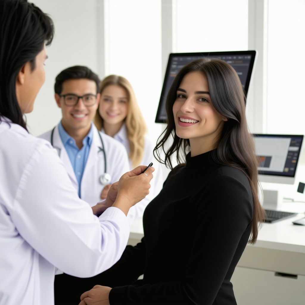 Medical professionals conducting a telehealth session for Ozempic weight loss therapy management