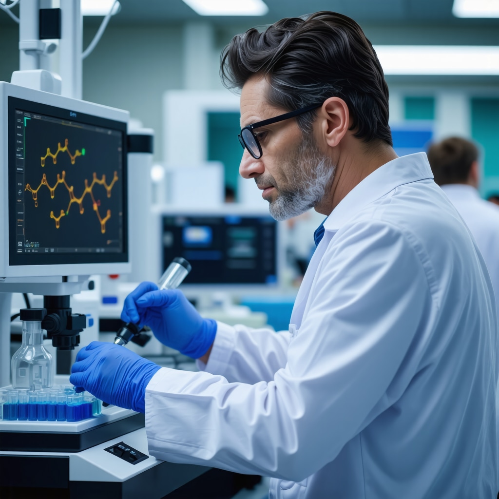 Endocrinologist analyzing biomarkers for personalized Ozempic treatment planning
