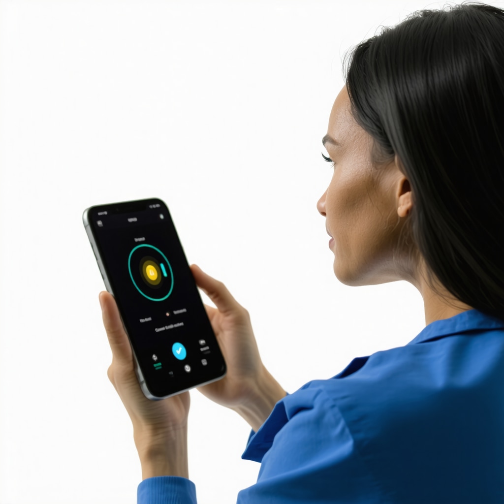 Illustration of wearable devices and smartphone apps used for monitoring long-term Ozempic treatment