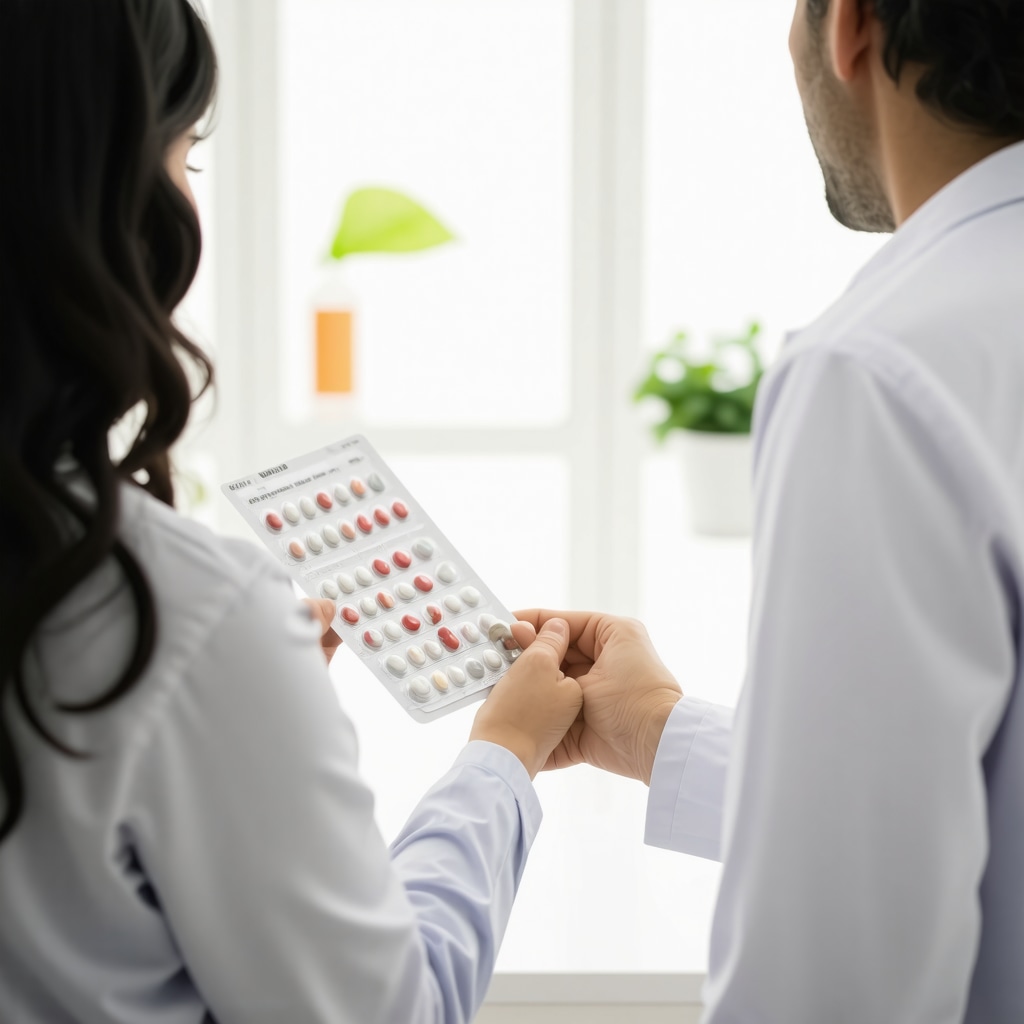 Person discussing weight loss medication research with doctor, highlighting personalized healthcare and continuous education.