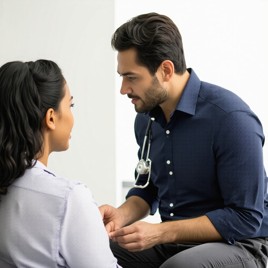 Doctor and patient discussing Ozempic treatment plan