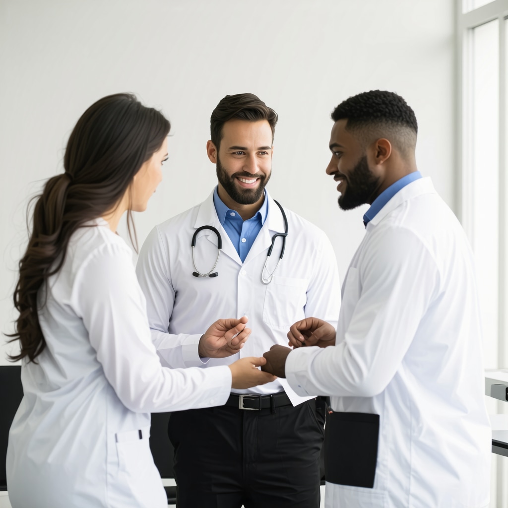 Doctor discussing Ozempic cost and treatment strategies with patient in clinic