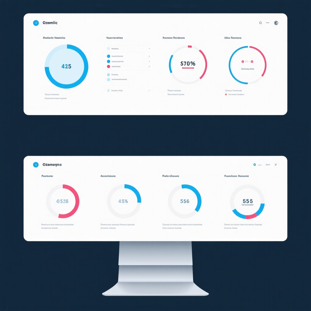 High-tech digital health interface showing patient data for customized weight management.