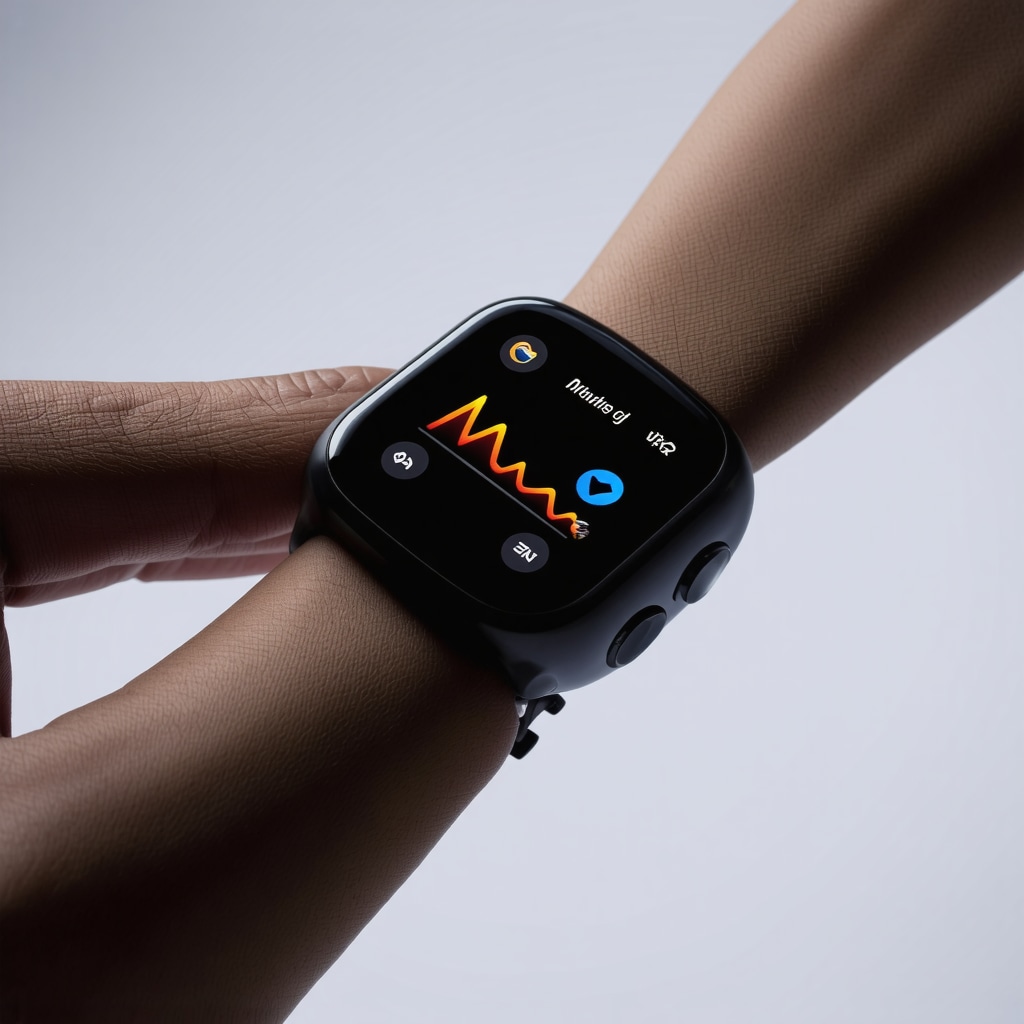 High-tech wearable device tracking metabolic and gastrointestinal data for personalized Ozempic treatment