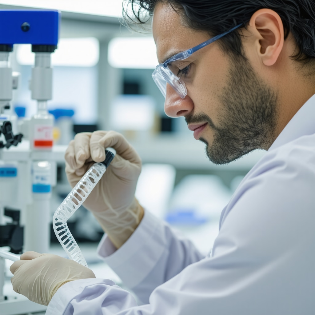 Laboratory technician analyzing genetic data for personalized weight loss treatment