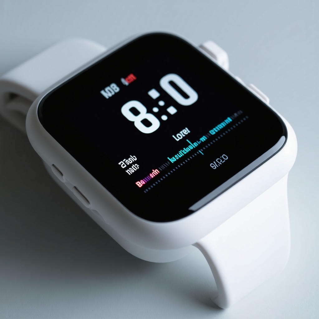 A digital health tracker displaying weight loss metrics, symbolizing technological integration in weight management
