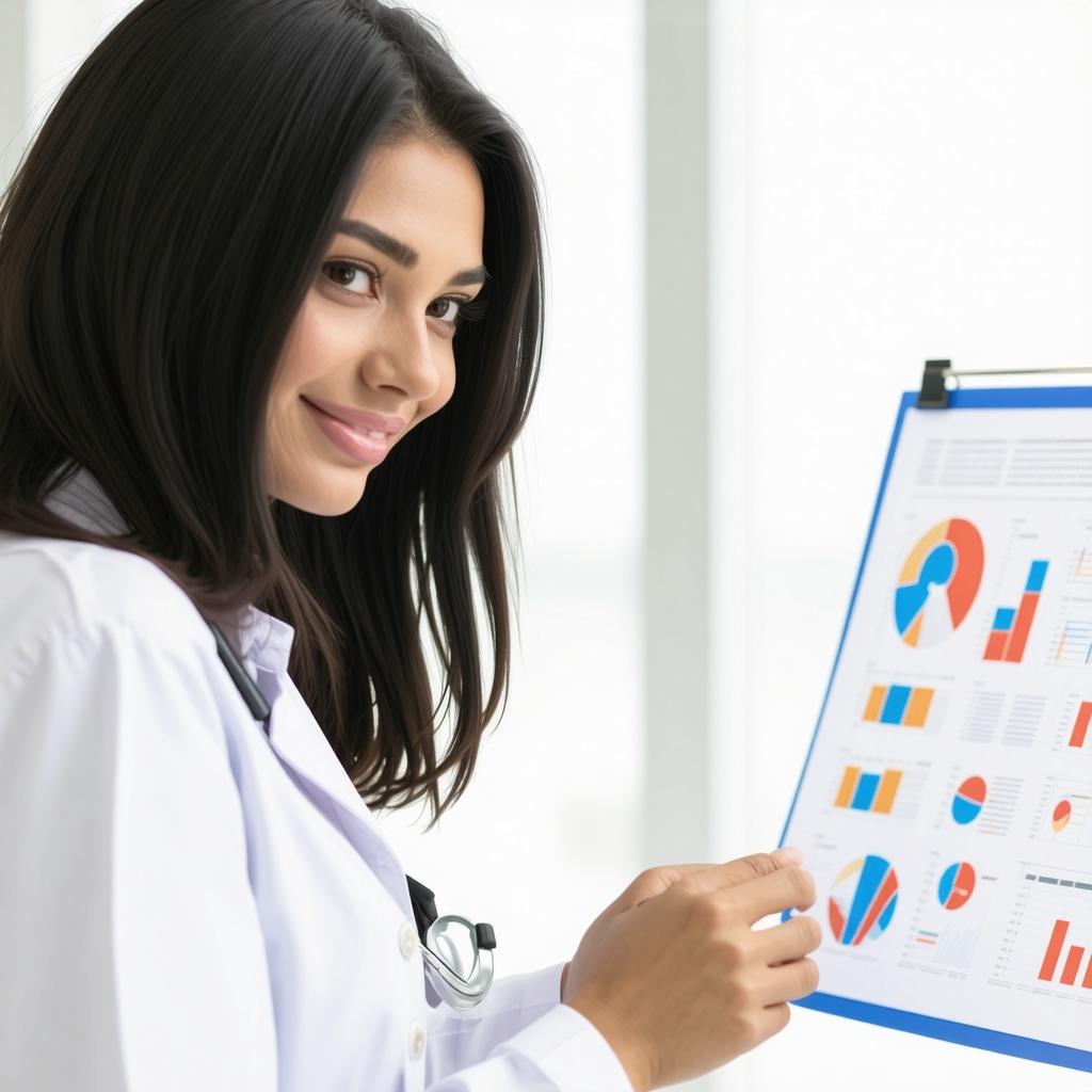 Person consulting with healthcare professional about weight loss plan