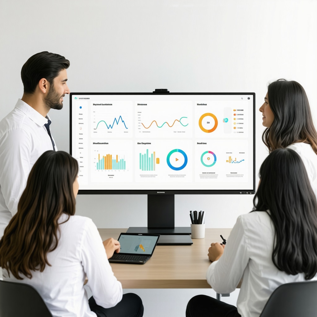 Healthcare professionals reviewing real-time patient data and pharmacogenomic profiles to optimize Ozempic therapy in a clinical setting