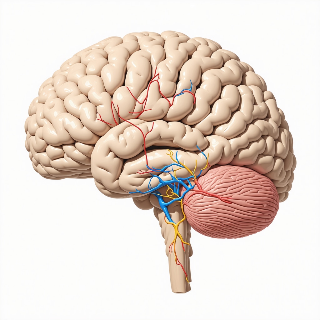 Diagram showing how Ozempic influences brain centers to regulate hunger and satiety