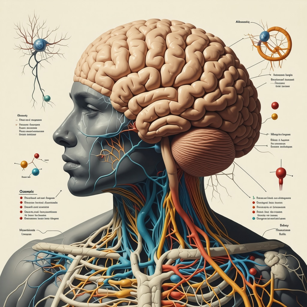 Diagram showing Ozempic's action on brain hunger and reward centers with personalized dosing imagery