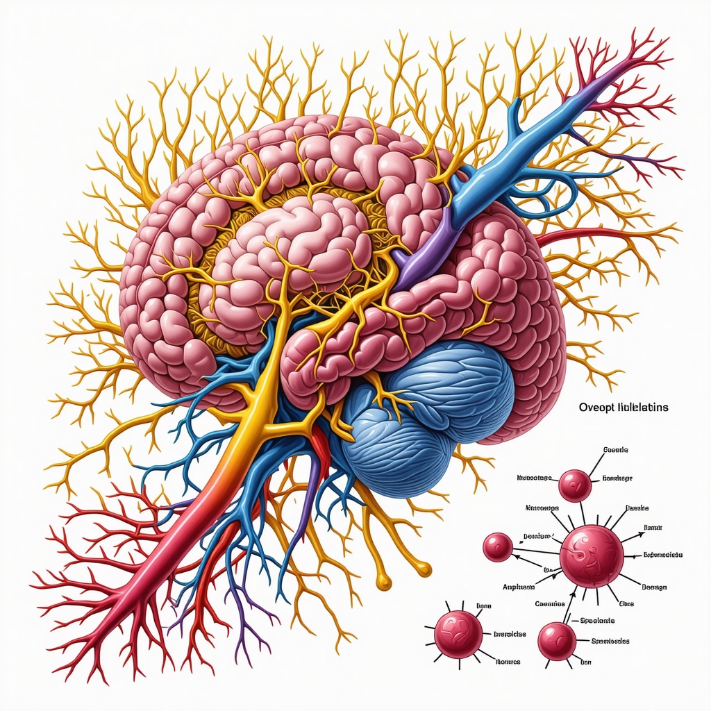 Diagram showing hypothalamic neuropeptides affected by Ozempic for long-term weight regulation