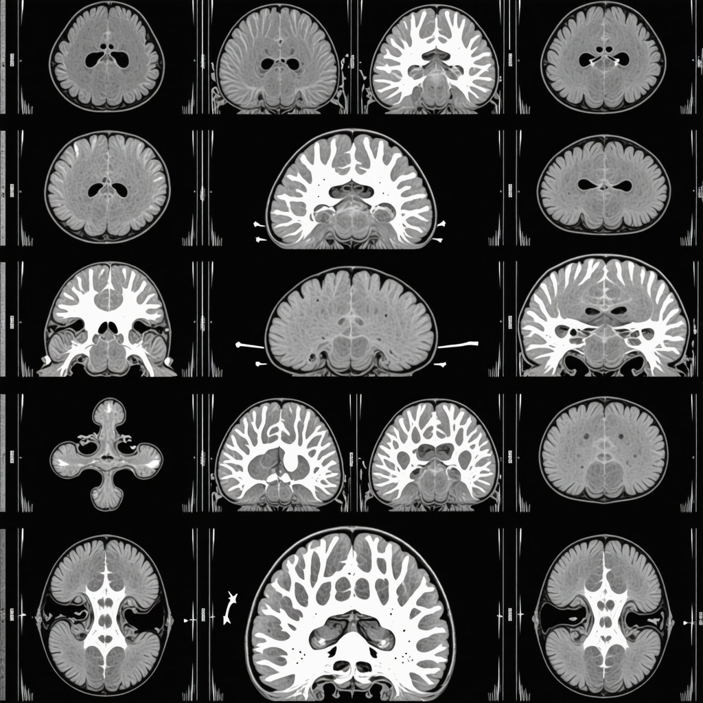 Brain scan showing hypothalamic and brainstem activity related to appetite control under GLP-1 influence