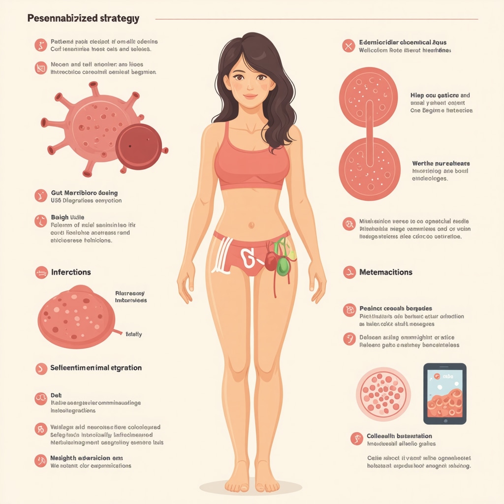 Infographic illustrating Ozempic's tailored dosing approach, gut microbiome modulation, and telehealth-enabled patient support for effective weight loss