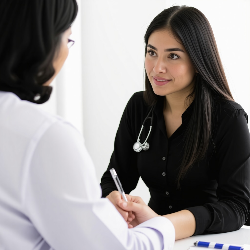 Doctor consulting with patient about Ozempic treatment plan