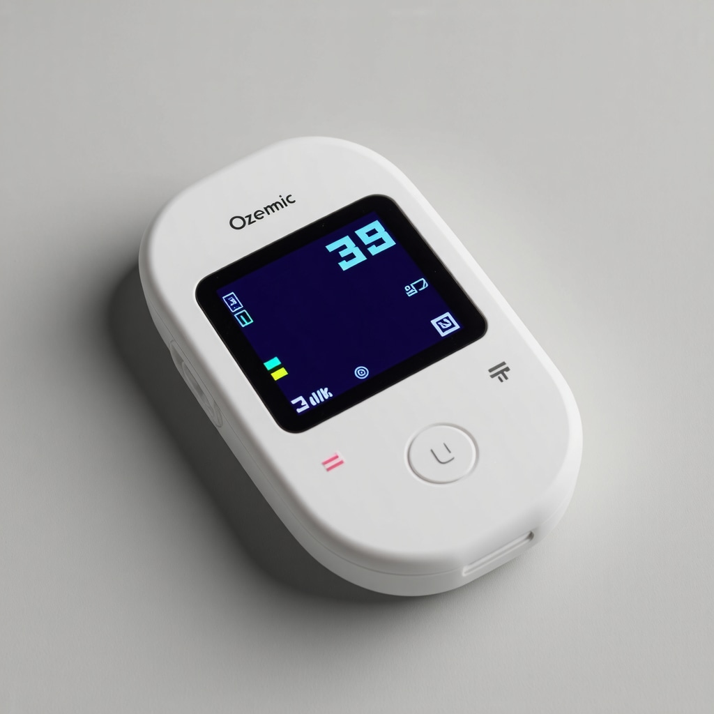 Digital health monitoring devices used for customizing Ozempic treatment plans.