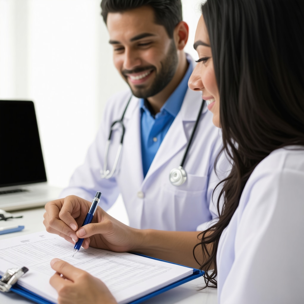 Doctor and patient discussing long-term Ozempic therapy in a clinical setting