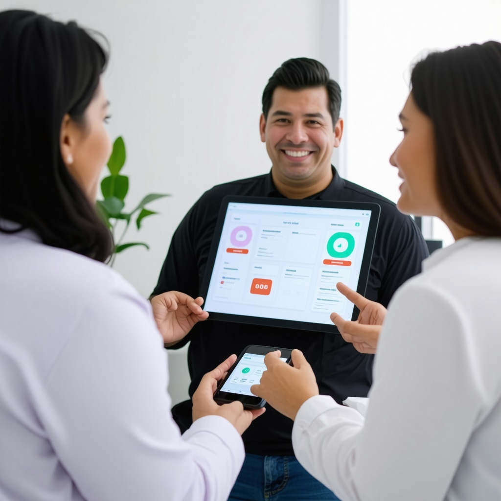 Doctor and patient discussing Ozempic treatment plan with digital health tools