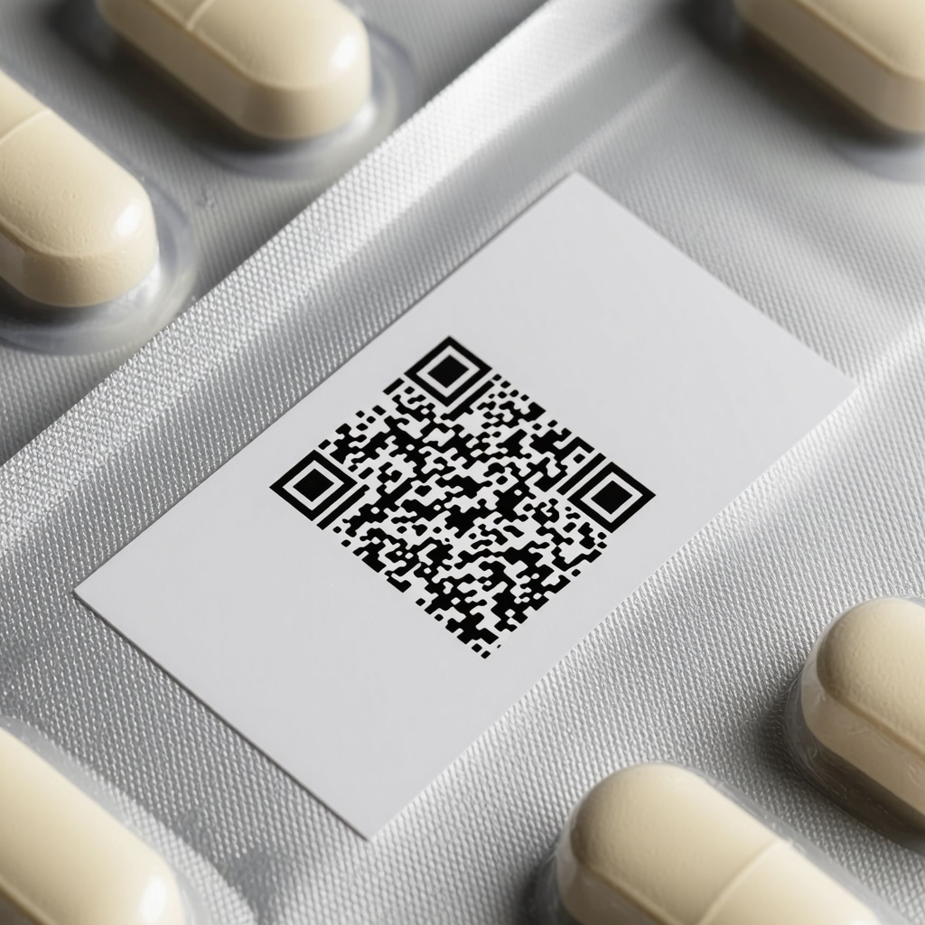 Verified Ozempic medication packaging with QR code and security seal