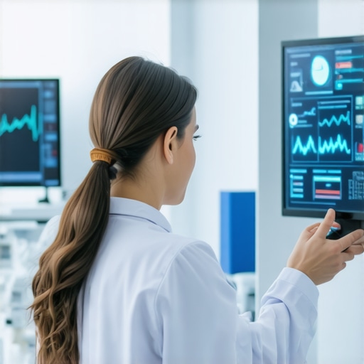 A high-tech medical environment showcasing data analysis for weight loss