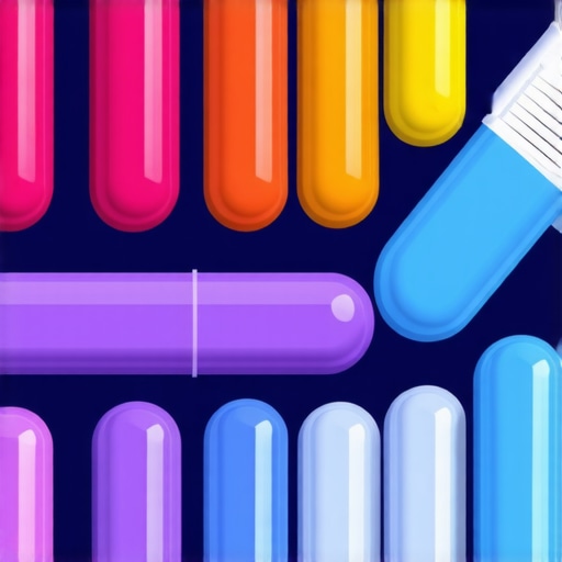 Illustration showing biosimilar drugs competing with original medications, symbolizing market evolution and cost reduction.
