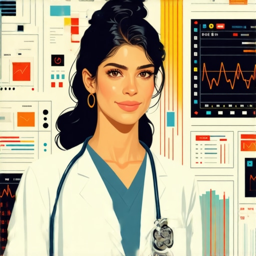 High-tech telehealth platform displaying biometric data and personalized treatment dashboards for Ozempic therapy in 2025