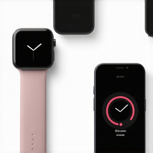 Wearable fitness tracker and smartphone app used for tracking weight loss progress