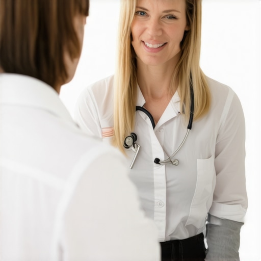 Healthcare professional explaining Ozempic treatment plan to patient
