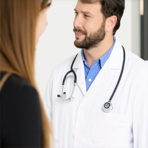 Healthcare professional discussing personalized Ozempic treatment plans with a patient in a clinic.