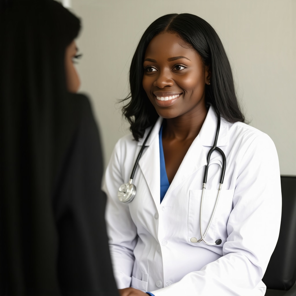 Doctor consulting with patient about sustainable weight management options in 2025