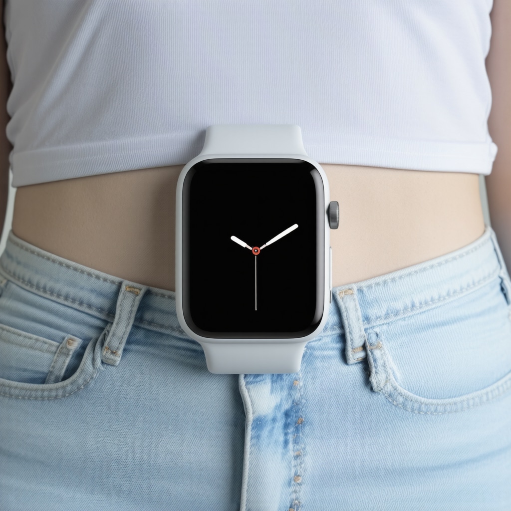 Wearable device displaying health data for personalized weight loss