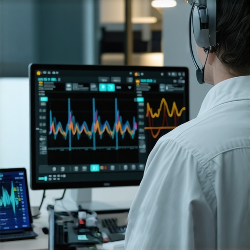 Futuristic digital health monitoring devices and AI analytics used in clinics for personalized Ozempic treatment in 2025