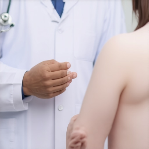 Doctor advising patient on sustainable weight loss strategies with Ozempic in a clinical setting
