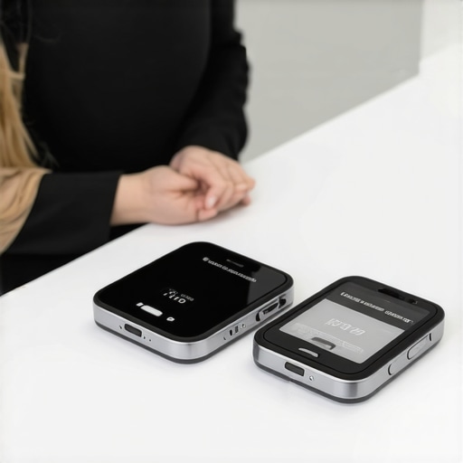 Healthcare professional using digital devices to monitor patient health for long-term weight management