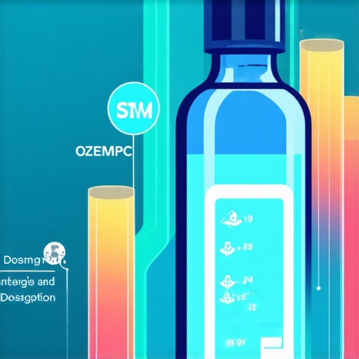 Infographic illustrating personalized dosing and digital health tools for Ozempic