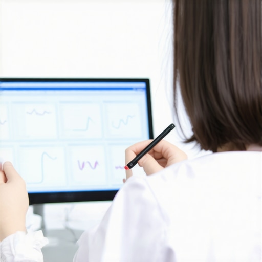 Doctor analyzing blood test results and metabolic data for sustained weight loss with Ozempic