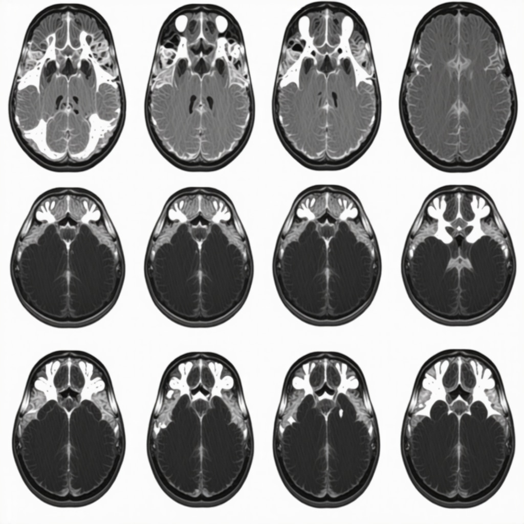 Detailed neuroimaging showing brain regions involved in appetite regulation influenced by Ozempic