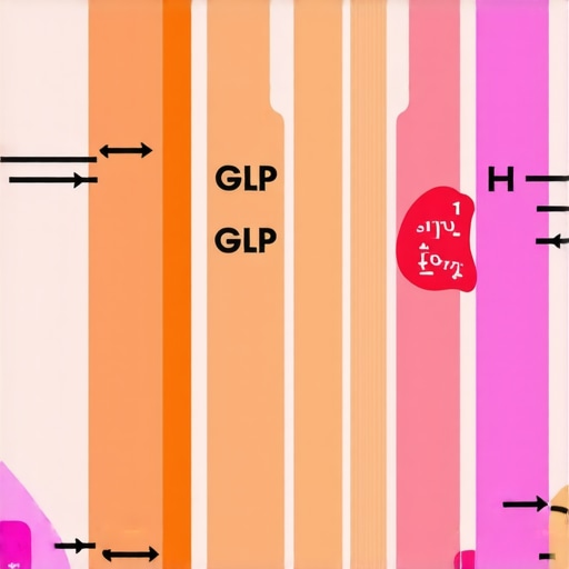 Illustration of hypothalamic pathways showing how Ozempic affects hunger and satiety