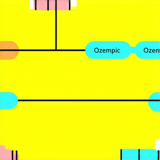 Illustration showing how Ozempic's activity aligns with meal timing for effective weight management.