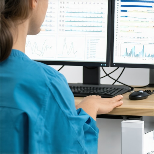 Doctor performing genetic and hormonal tests for personalized Ozempic treatment.