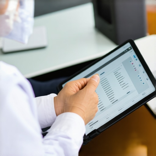 Doctor analyzing genetic test results for personalized Ozempic treatment.