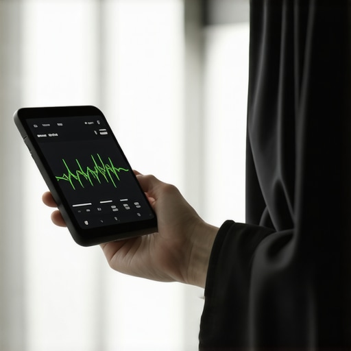 Illustration of genetic testing and digital health devices for weight loss