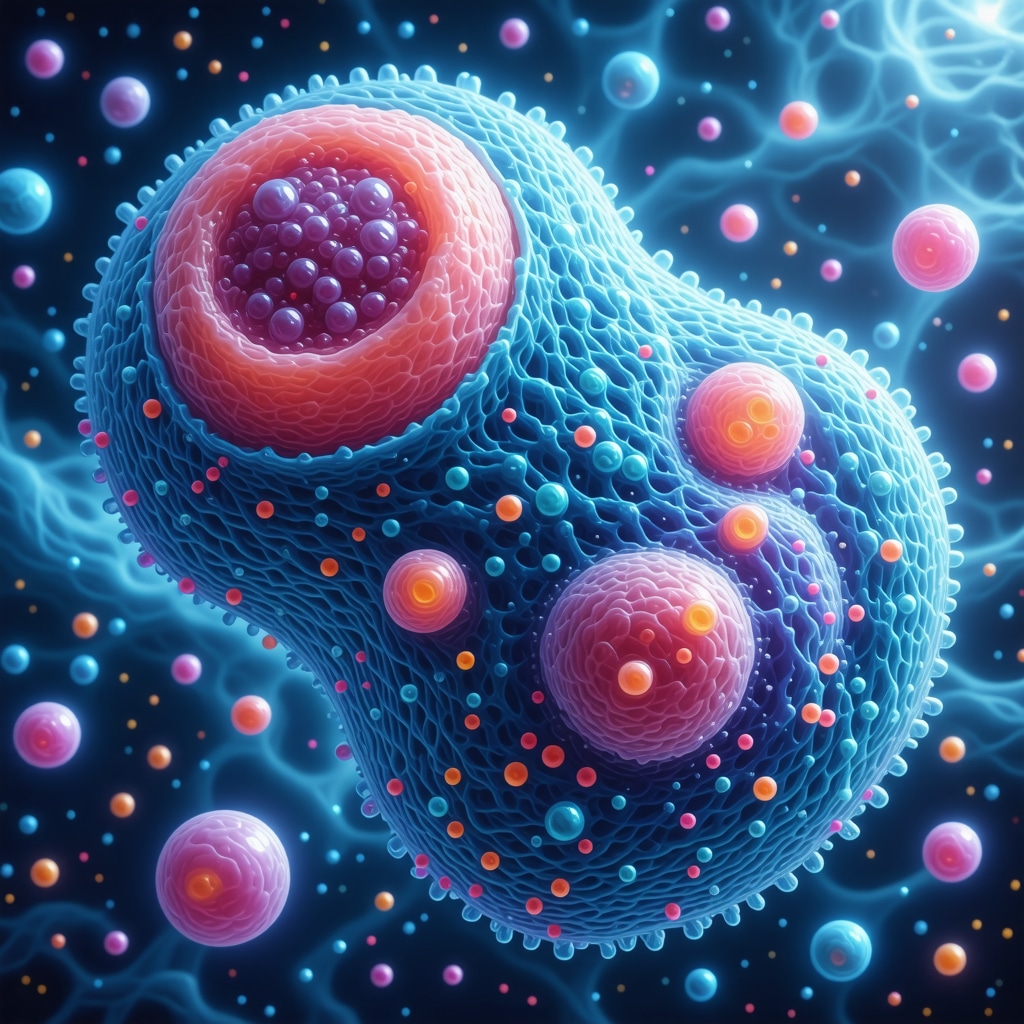 Scientific diagram showing receptor internalization and recycling in cell membranes for GLP-1 drugs
