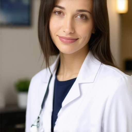 A patient consulting with a doctor remotely via telehealth for weight management.
