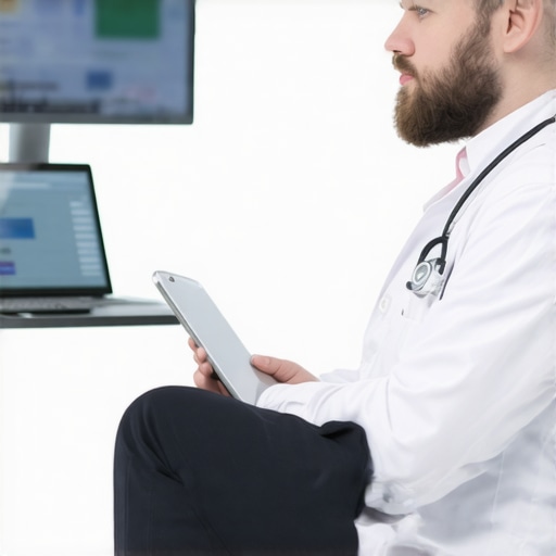 Doctor and patient discussing Ozempic treatment via telehealth