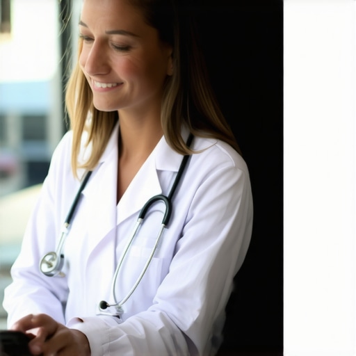 Doctor and patient engaged in a telehealth session discussing Ozempic treatment options through a computer screen.